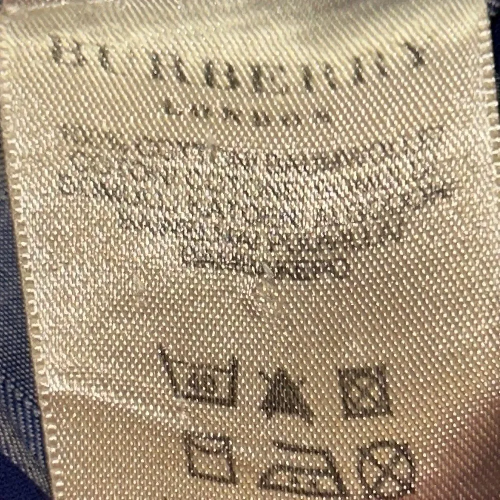 Burberry Novo Check in Midnight 🕛 Blue & Gray Plaid Button-Down Shirt